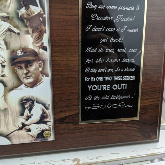 7th‎ Inning Stretch Legends of Baseball Hanging Pla - Picture 5 of 7